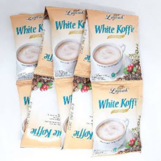 

Luwak White Coffe dan Kopi Hitam