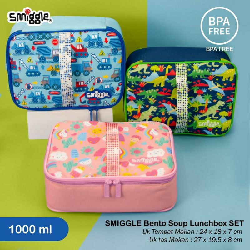 Lunch Box Smiggle Bento include tas