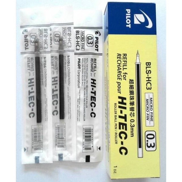 

Terlaris Isi pulpen hitec pilot refill pulpen HiTecC pilot T67