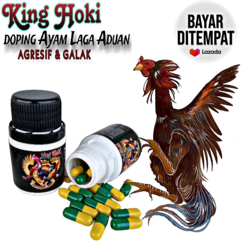 DOPING AYAM LAGA ADUAN ISI 25 KAPSUL pil extra power raja pukul superfit suplemen ayam setan merah s