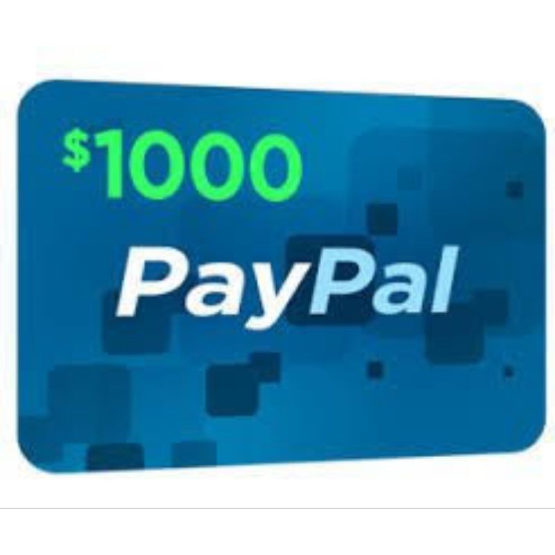paypal 1000$