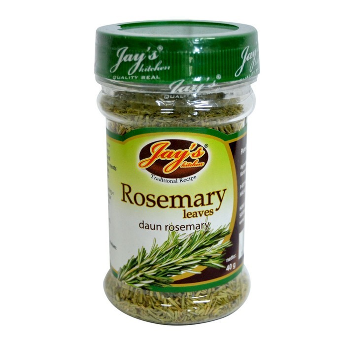 

Jay's Rosemary Leaves Daun Rosemary kemasan botol 40 gram