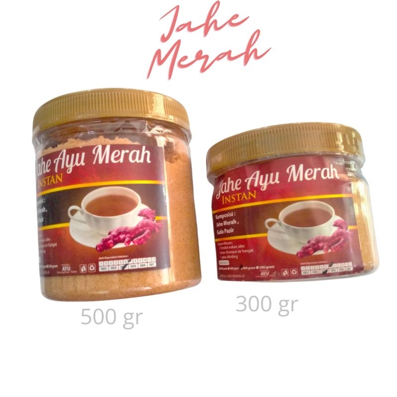 

Jahe Merah Instan Siap Pakai Asli Tuban