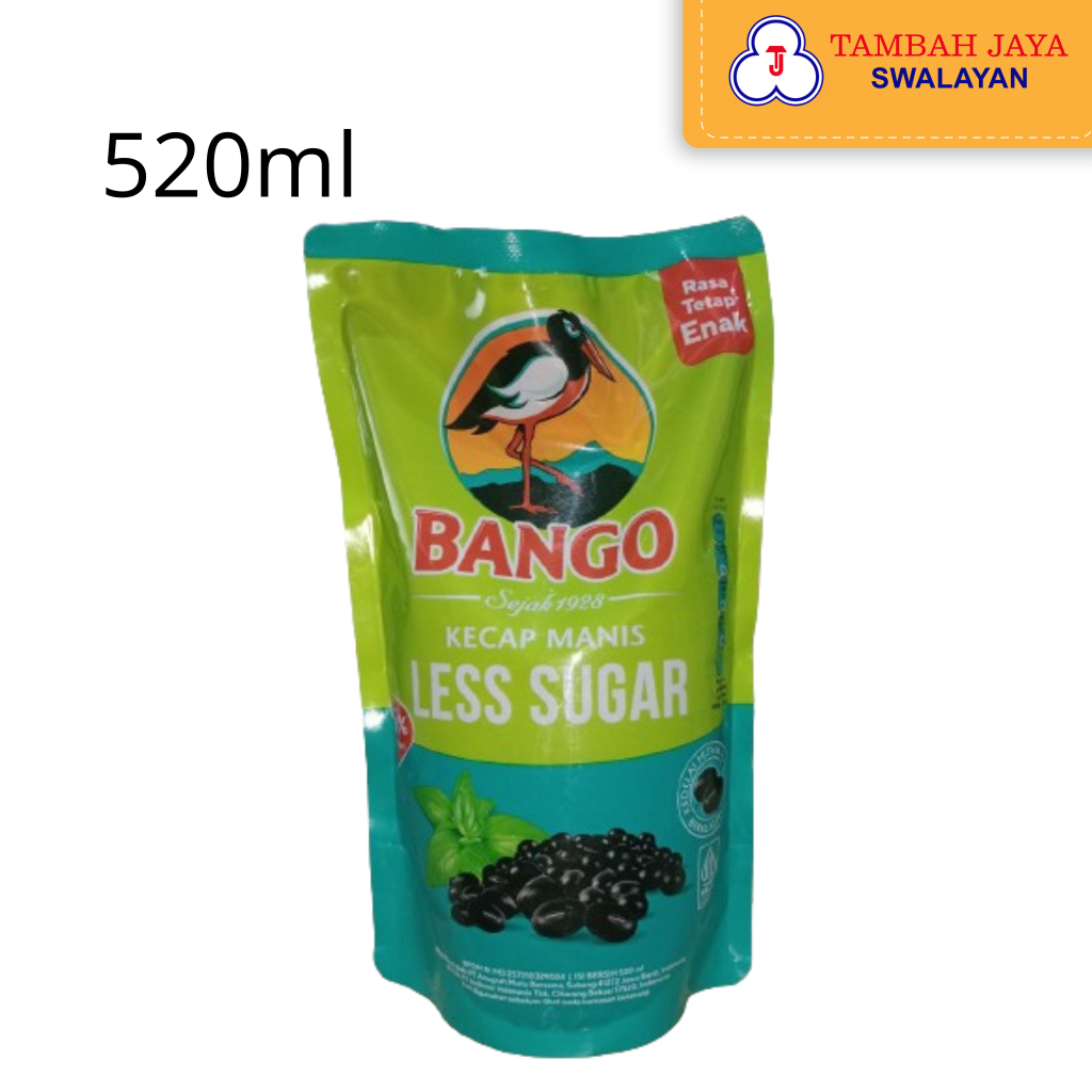 

Bango Kecap Manis Less Sugar 520ml