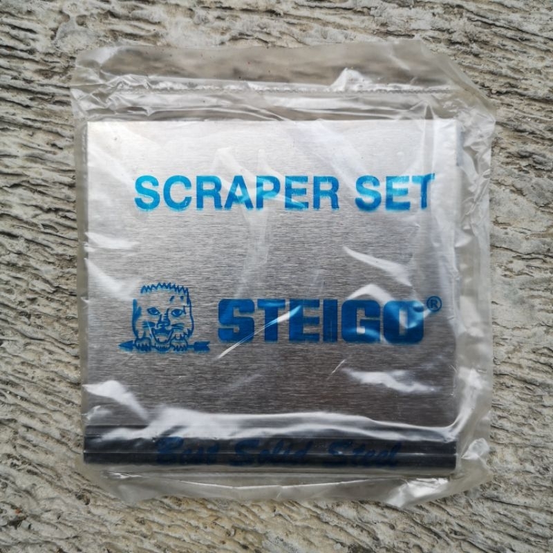 Scraper / Skrap / Sekrap Kape Baja Stainless Steel 5"