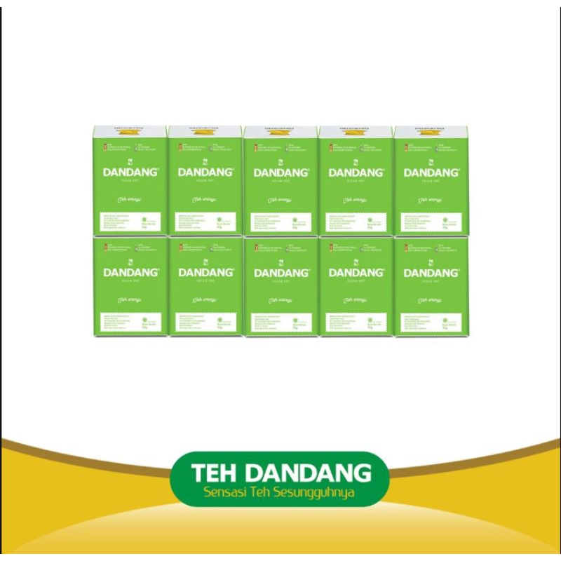 

Teh Dandang Hijau 40g x 10pcs / Teh Tubruk Dandang (1slop)