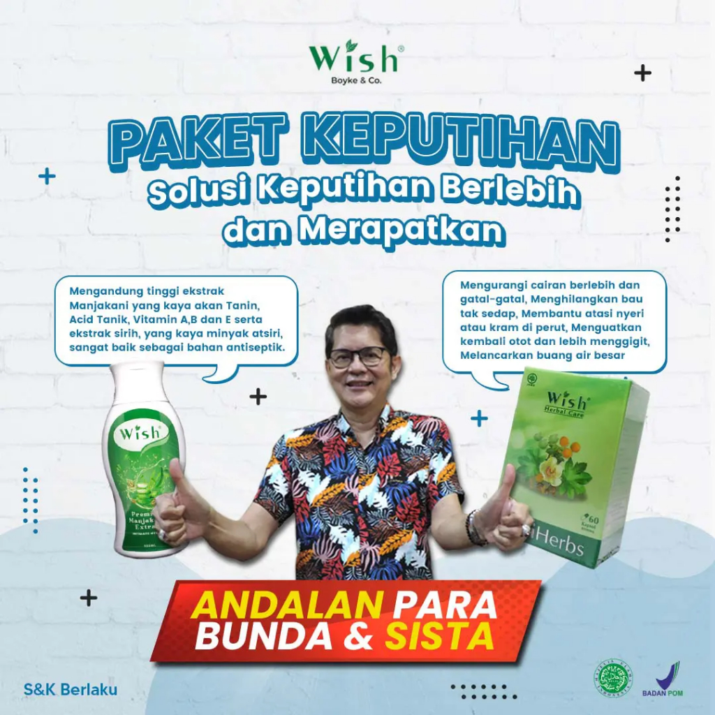 Wish Paket Keputihan & Rapet Produk Asli Dr Boyke
