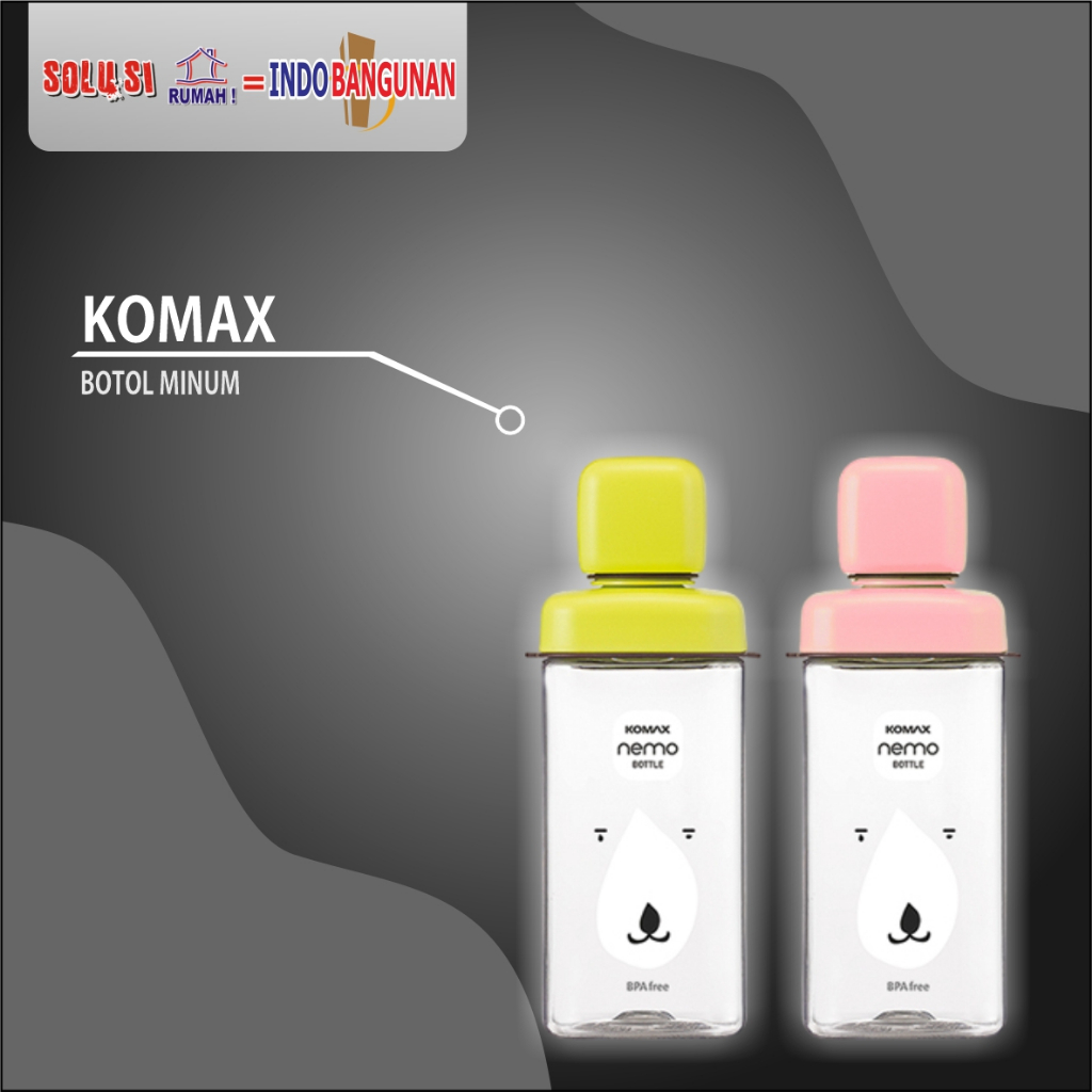 KOMAX - WATER BOTTLE/ BOTOL MINUM/ BOTOL