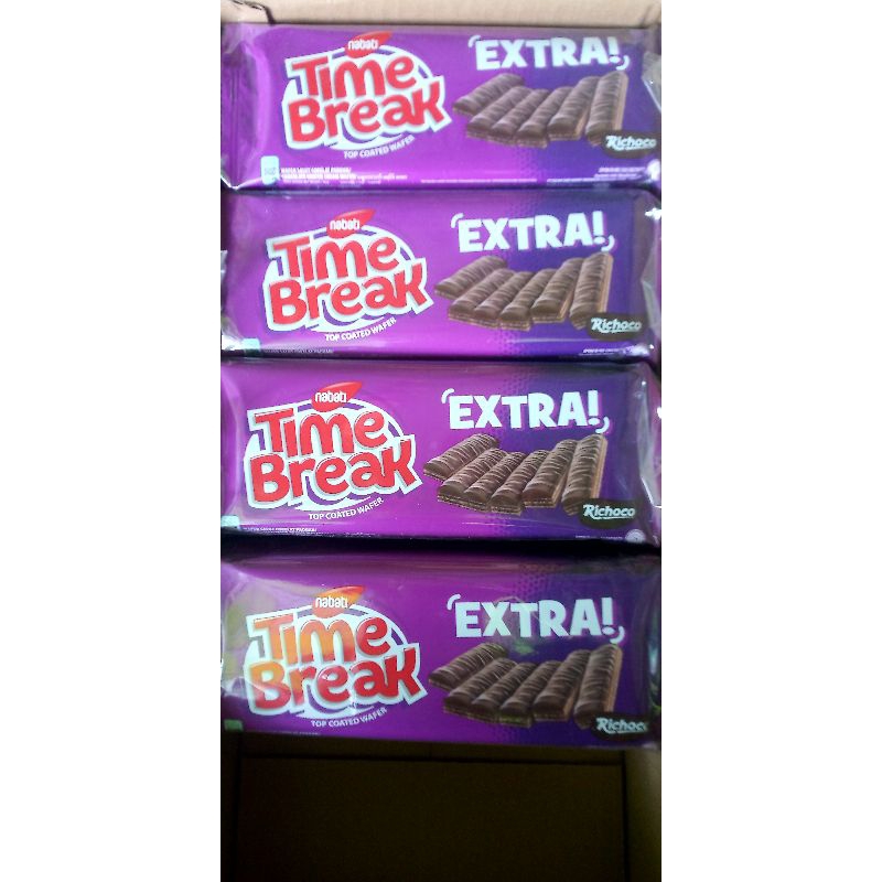 Nabati Time Break 1 pack isi 10 pcs @36g