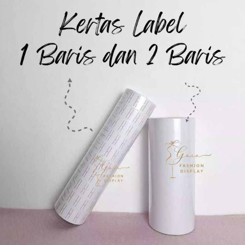 

Kertas Harga Label 2 Baris Dan 1 Baris Merk Joyco Refill Keetas Label Harga Murah Labeler Baju