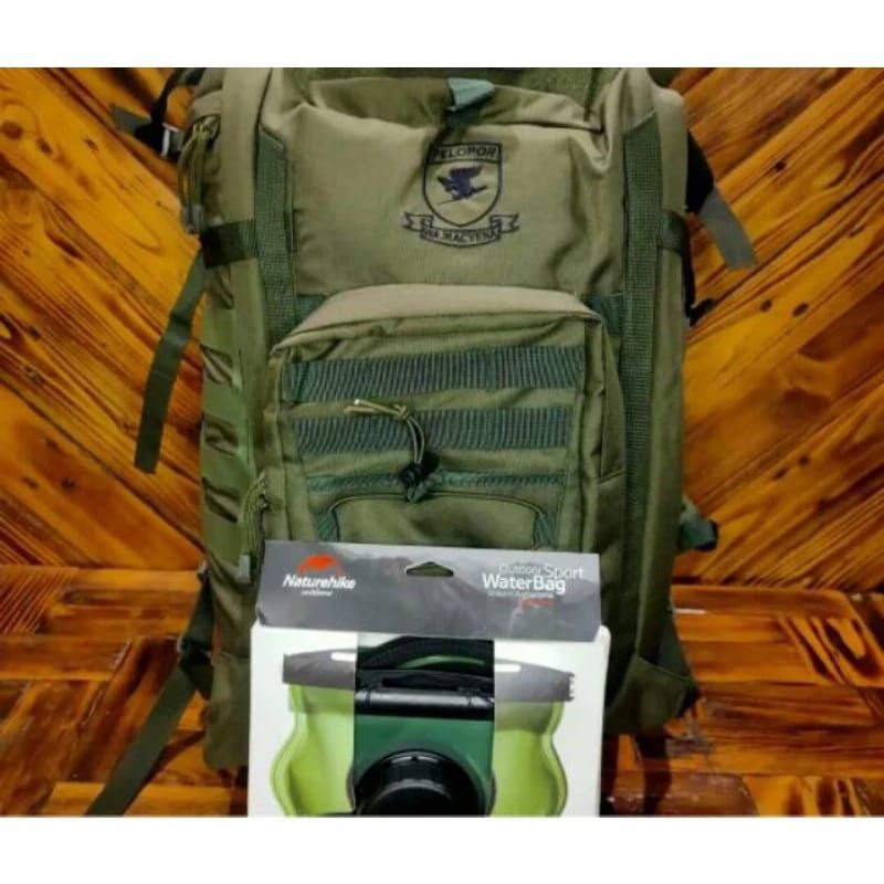 Tas Ransel BKO Brimob hijau jatah Brimob Polri/ Ransel outdoor