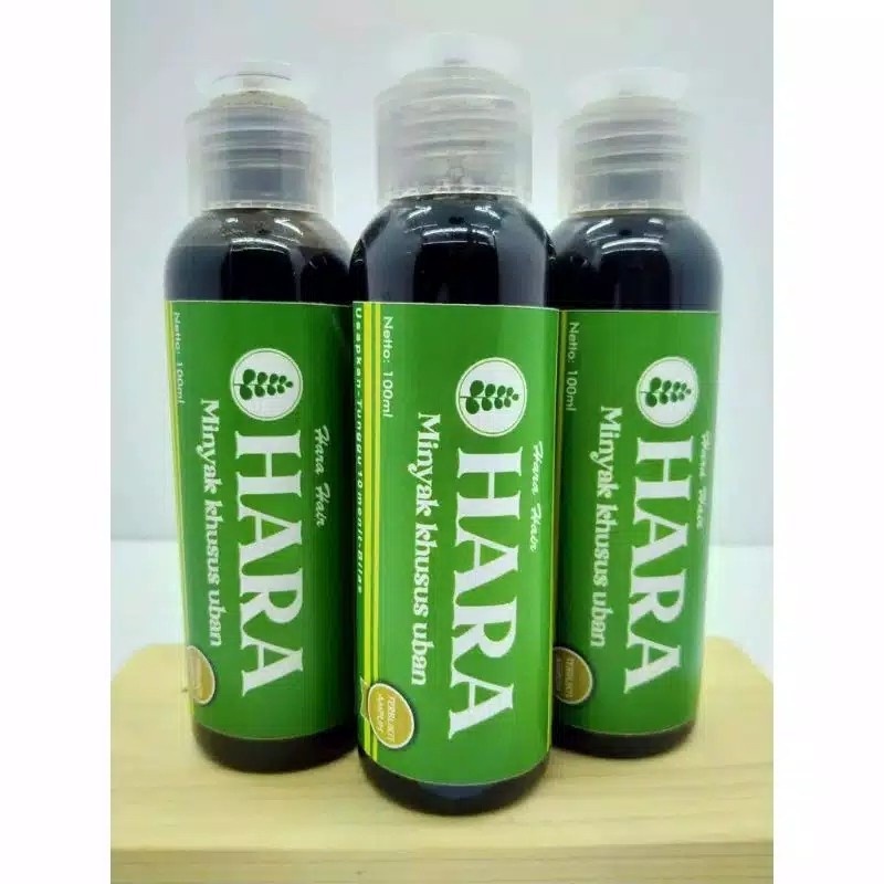 Minyak Uban HARA Sampo Pengitam Rambut Permanen Penghilang Uban