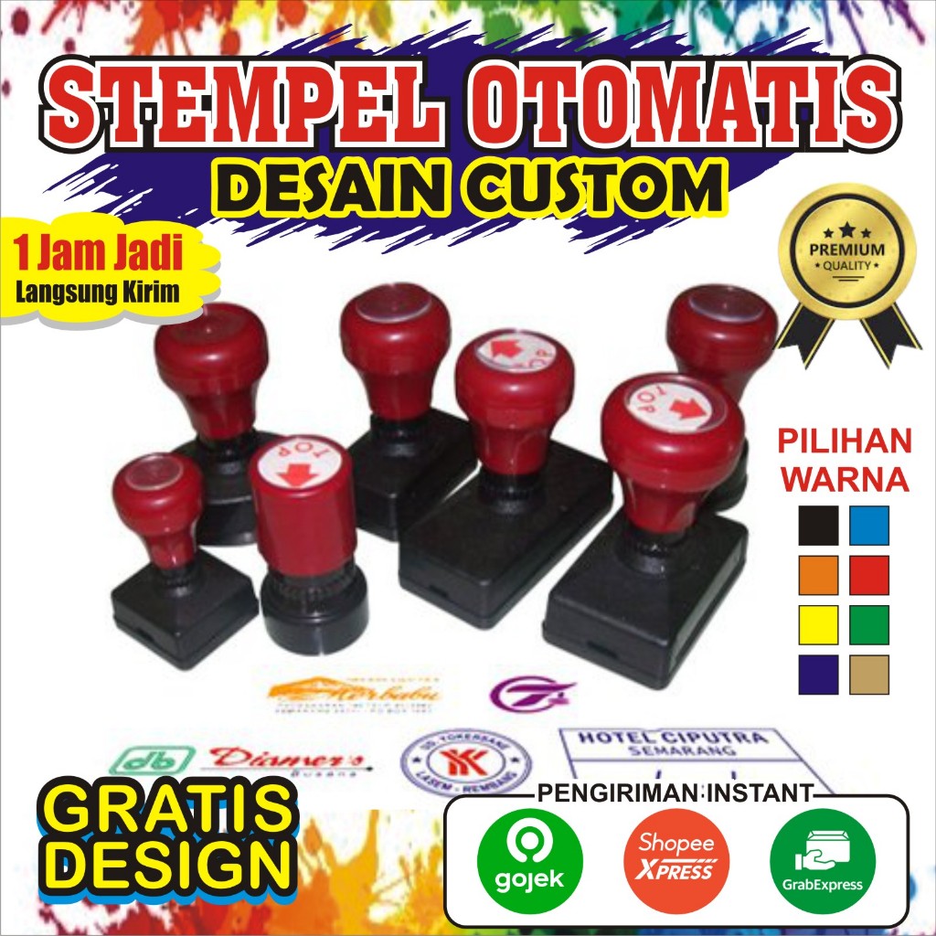 

STEMPEL, STEMPEL FLASH, STEMPEL CUSTOM, STEMPEL OTOMATIS, STEMPEL TTD