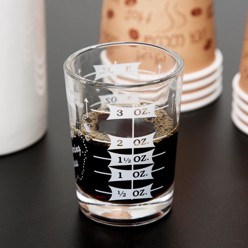 Libbey Clear Professional Measuring Glass Shooter Glass Gelas Shooter 4 oz 120 ml