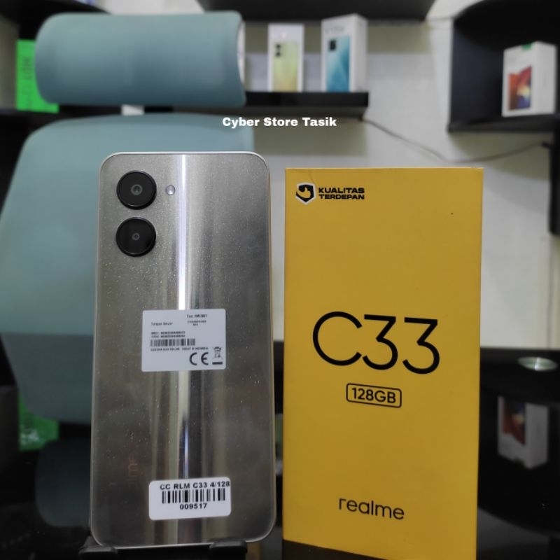 Realme c33 fulset Ram 4/128