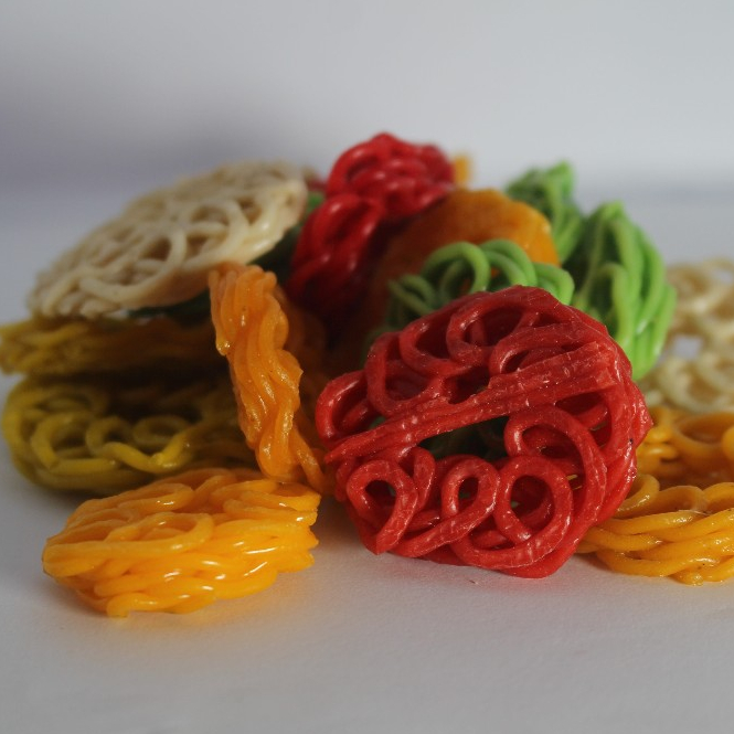 

Kerupuk Bawang Mentah Warna Warni Renyah Gurih