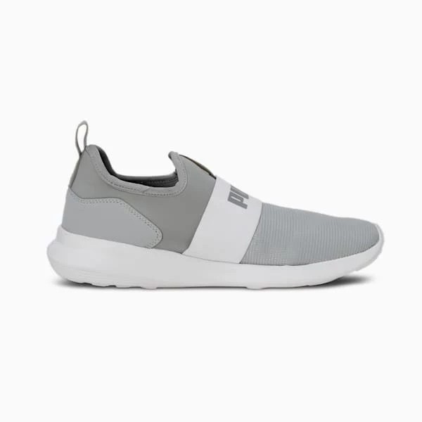 SEPATU PUMA RELAX KNIT SLIP ON GREY (388698-01) ORIGINAL