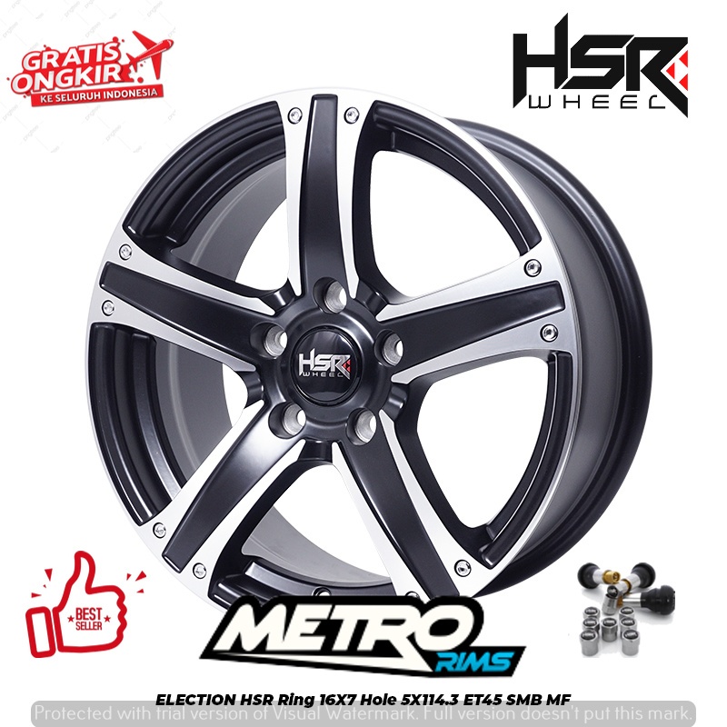 VELG BUAT MOBIL PCD 5X114 HSR ELECTION R16