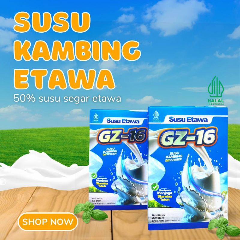 

Susu Kambing Etawa Pilihan GZ-16 Meningkatkan Kesehatan Tulang dan Imunitas Tubuh