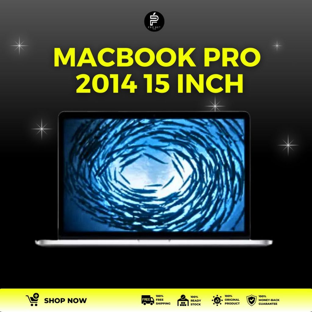 MACBOOK PRO RETINA 2014 15 INCH SECOND LIKE NEW ORIGINAL