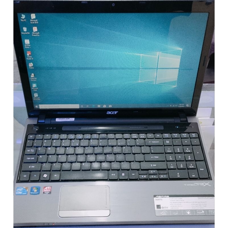 Laptop Acer Aspire 5820TG Core i5