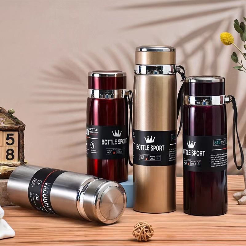 Termos Travel 800ML & 1000ML / Termos Vacum Stainless Tahan panas Dan Dingin