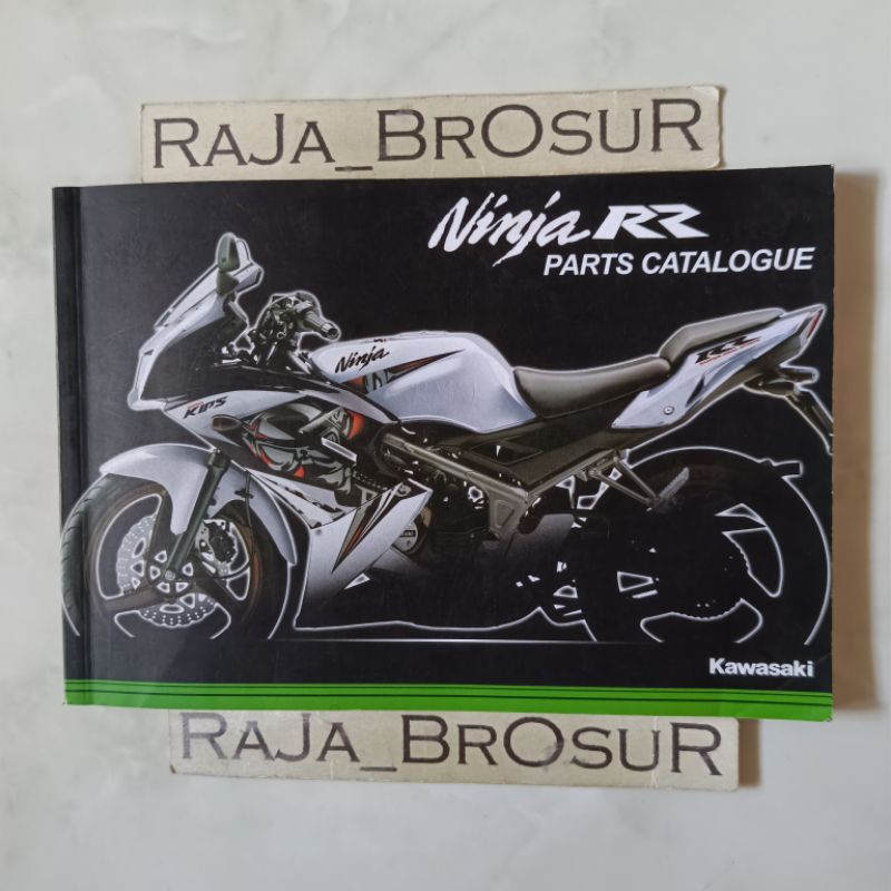 Buku Parts Catalog Katalog Kawasaki Ninja 150RR/Ninja 150 RR SE Special Edition CKD KR150 RR 2012-20