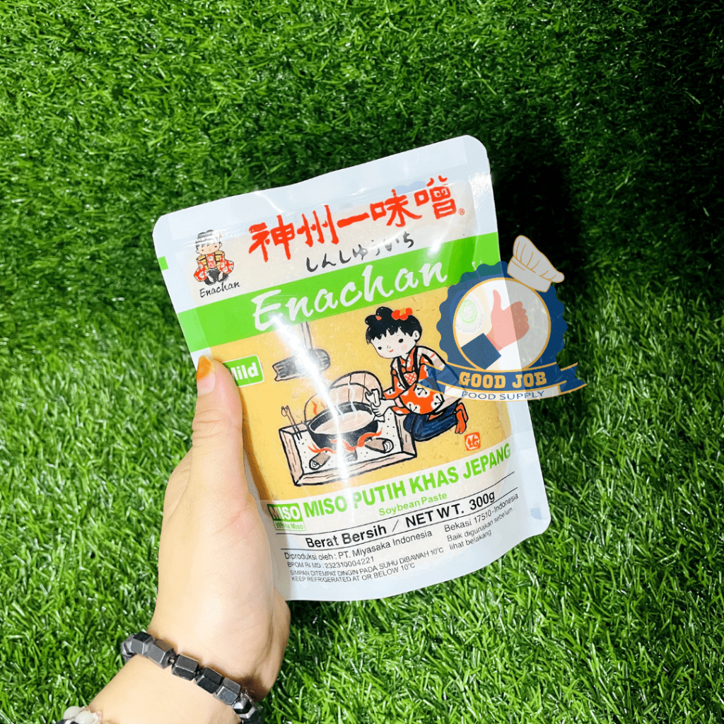

ENACHAN Pasta Miso Putih 300 g Halal │ Tauco Ala Jepang untuk Sup Miso Soup Ramen Udon