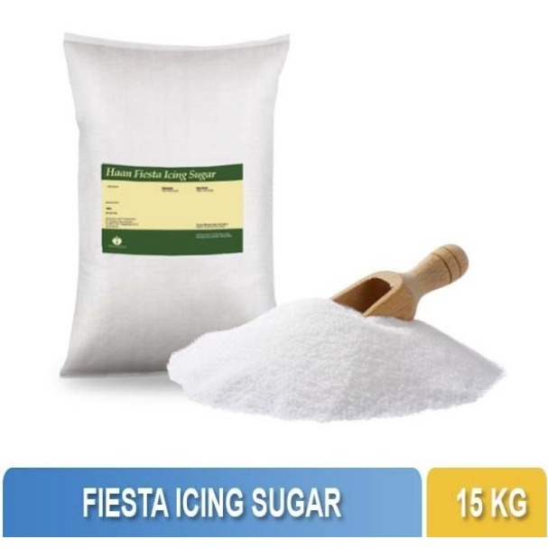 

Fiesta Icing Sugar 15kg - Icing Sugar Gosend Grab Only
