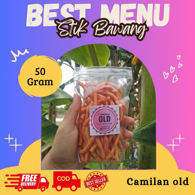 

Stik Bawang Bumbu Balado / Camilan Gurih dan Pedas