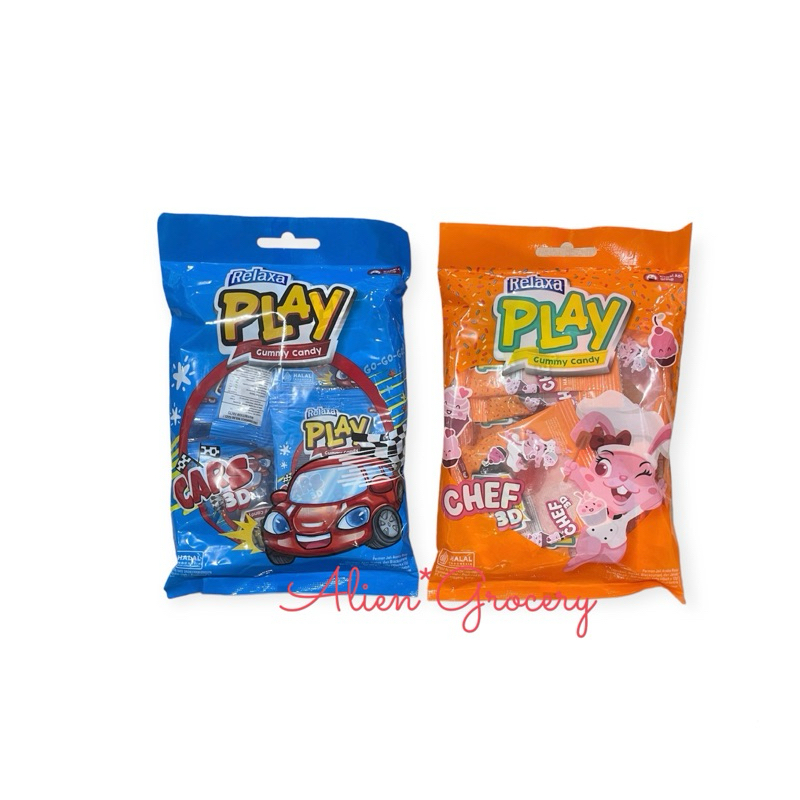 

RELAXA PLAY Cars Chef Bag Gummy Candy Permen 10x12gr