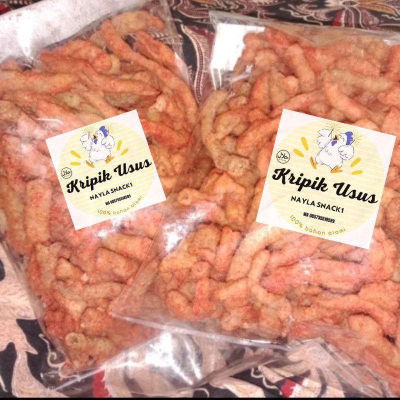 

Kripik Usus Crispy Balado 500gr NAYLA SNACK Enak, Halal dan Sehat