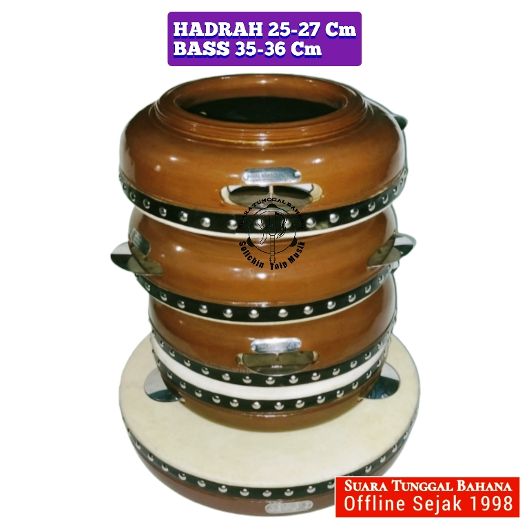 Hadroh Banjari 1 Set Bass 35-40 Cm | Solichin Toip