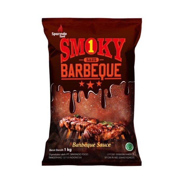 

GROSIR SMOKY1 Saus Barbeque 1kg