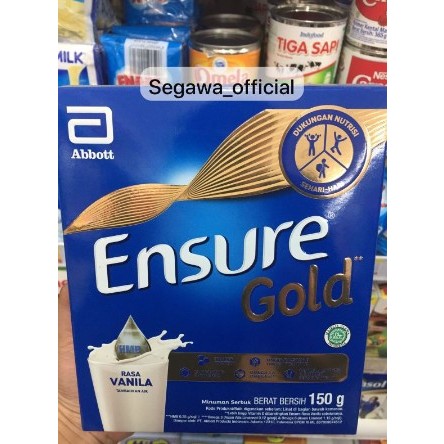 

PROMO!!! susu ensure vanila gold 150g kemasan baru