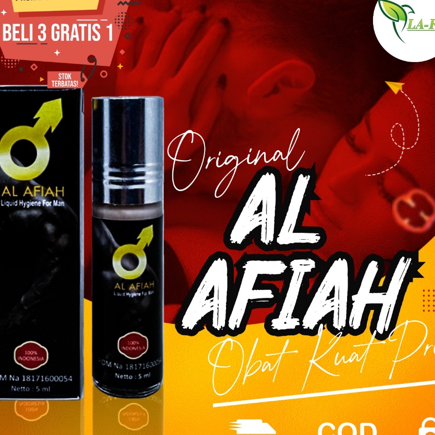 C6369 Minyak Oles Pria Kuat Tahan Lama Hajar Al Afiah Original BPOM