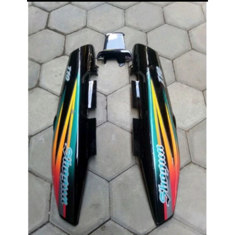 cover body samping Suzuki Shogun kebo