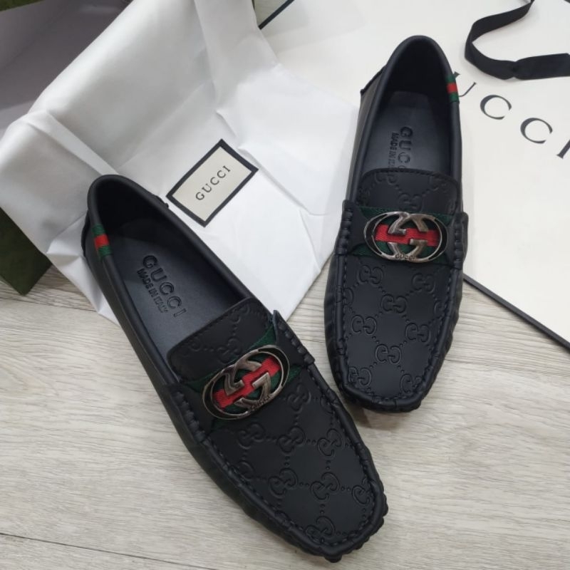 SEPATU LOAFER PRIA GUCCI SEPATU BRANDED TOP 035