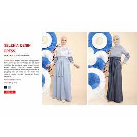 SELENIA DENIM DRESS ZOYA