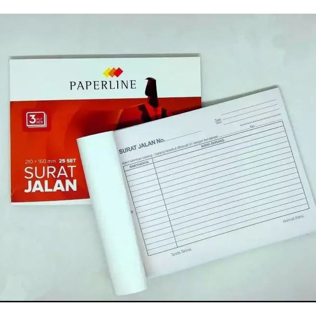 

Dijual SURAT JALAN PAPER 3 PLY RANGKAP