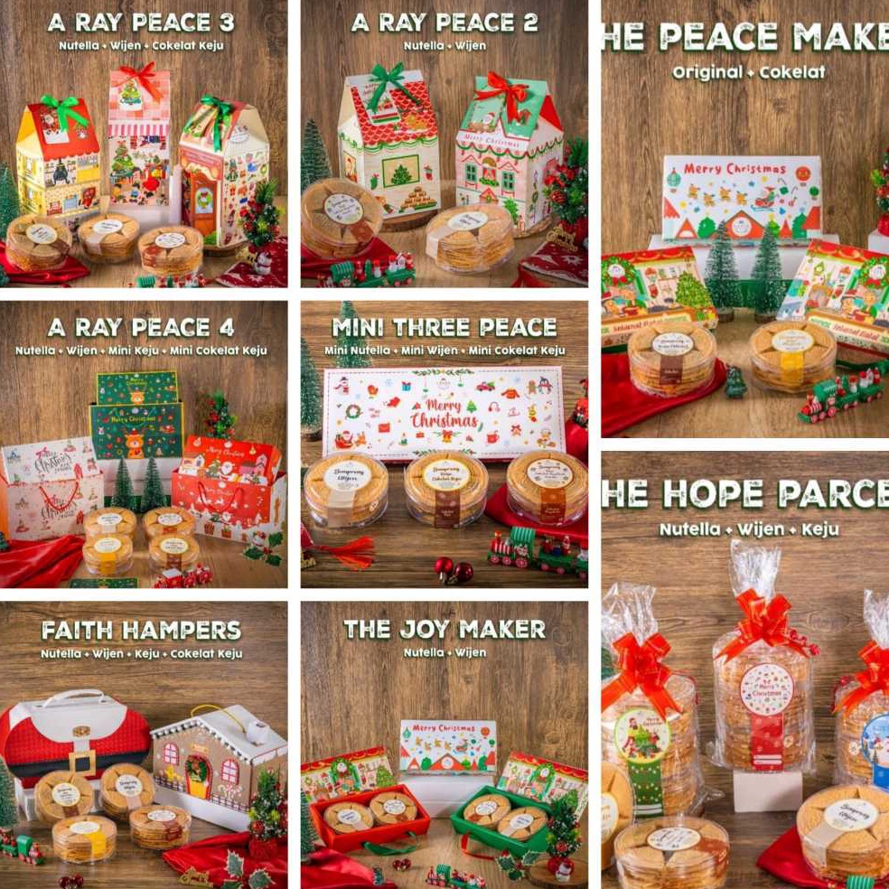 

PAKET LENGKAP HAMPERS NATAL KUE KERING LOVES SEMPRONG PARCEL NATAL VIRAL GIFT NATAL
