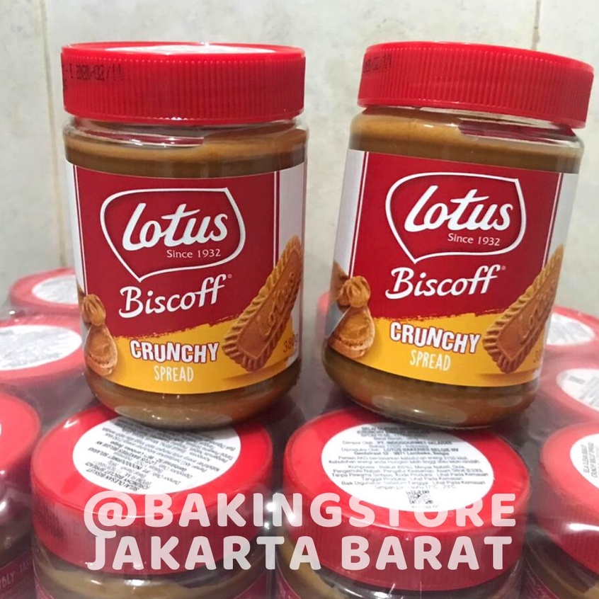 

Terlaku Lotus biscoff spread crunchy 38 gr Readystock