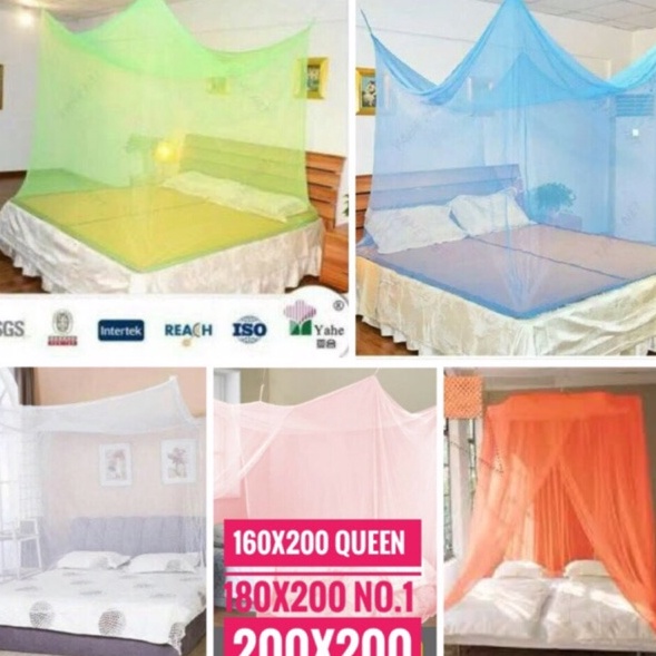 KOTAK KELAMBU GANTUNG KOTAK POLOS 1x2 KASUR NO1 BESAR MERK MANOHARA KELAMBU LIPAT