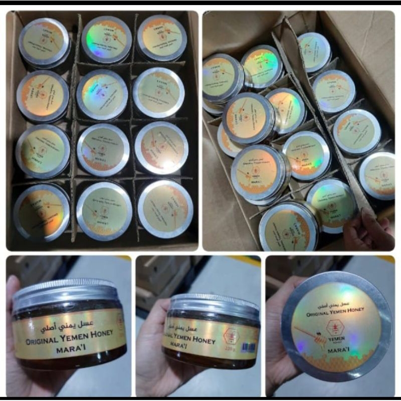 

MADU YAMAN MARA'I / ORIGINAL YEMEN HONEY / NATURAL / HALAL TIMUR TENGAH