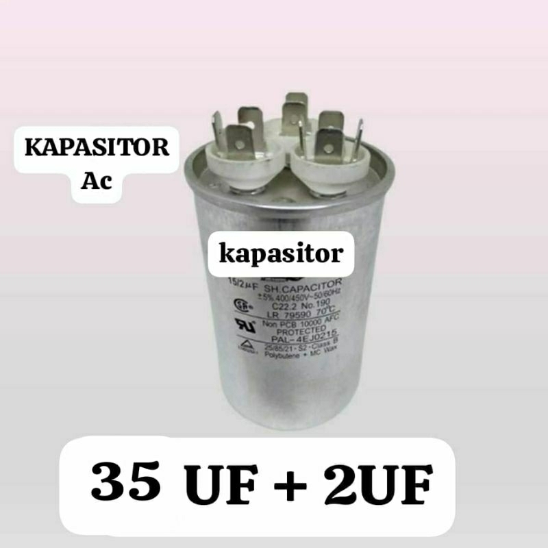 KAPASITOR AC 35UF + 2UF