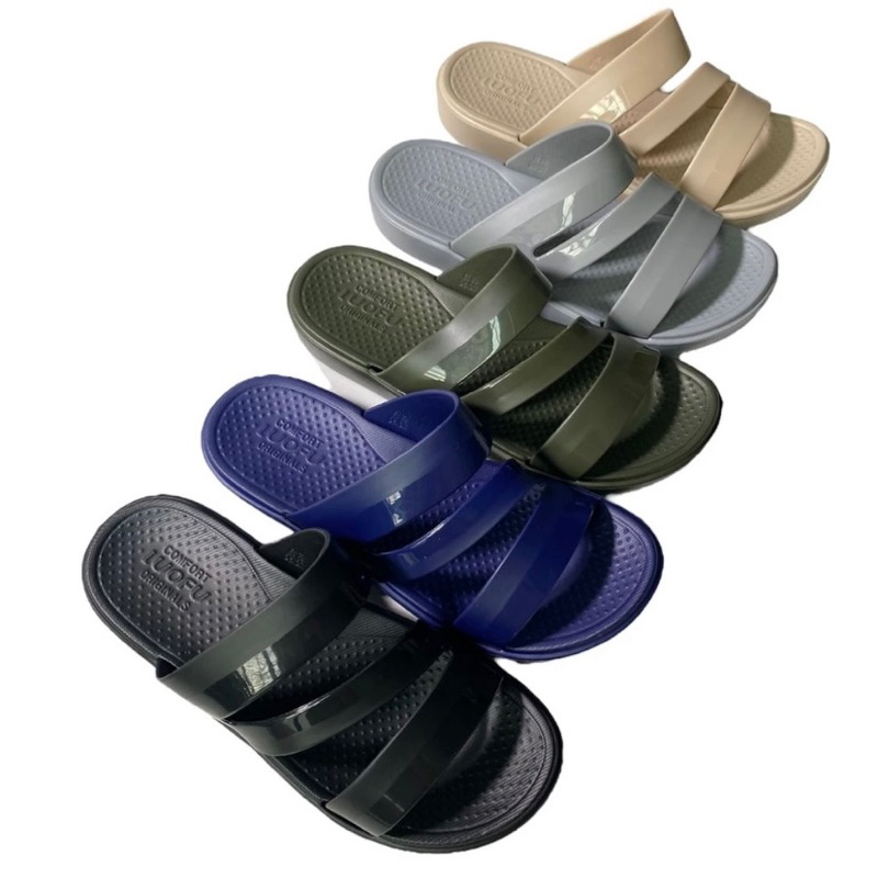 LUOFU Sandal LUOFU E7169 sandal luofu tali sandal ban tiga sandal karet luofu