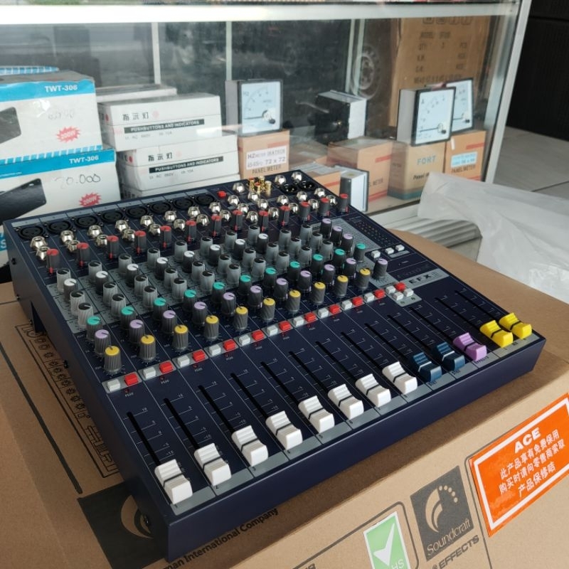 Mixer Soundcraft Efx 8 Chanel / Mixer 12 Mono / Mixer 12 Chanel