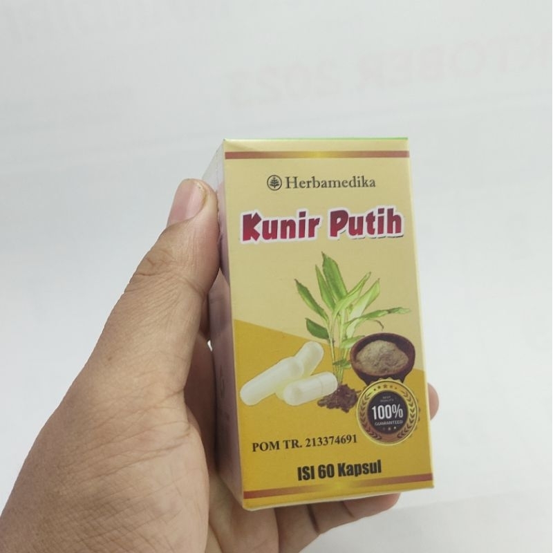 Kunir Putih Kapsul isi 60 Herbamedika