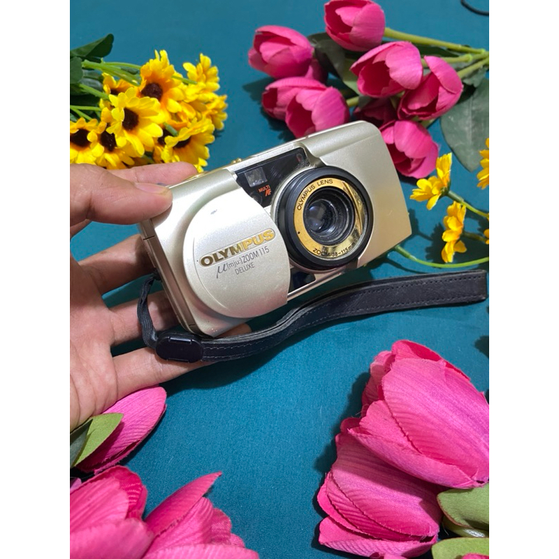Camera Analog Olympus MJU Zoom 115 Deluxe