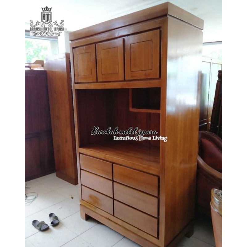Lemari dapur minimalis jati terbaru , rak dapur minimalis , lemari penyimpanan dapur